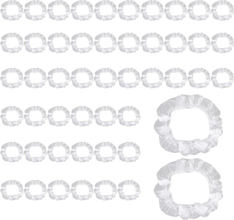 Tlily - 50 Teile/satz Universal Einweg Kunststoff Lenkrad Abdeckung Elastische Trim Lkw Auto Abdeckungen Filme