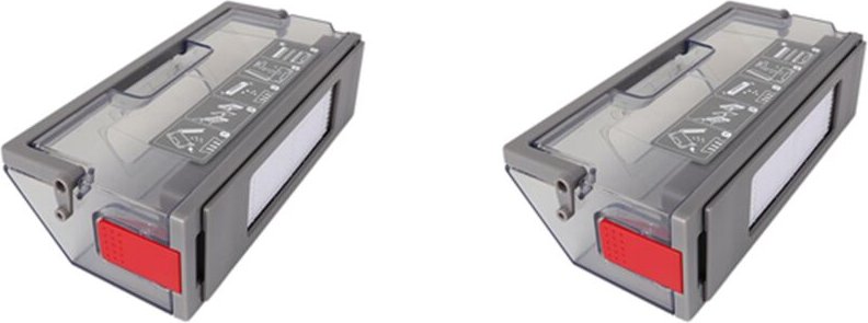 2X Behälter Box Für Deebot ozmo T9 T8 T5 N5 N8 DJ65 DX55 Roboter Vakuum Staubsauger Teile