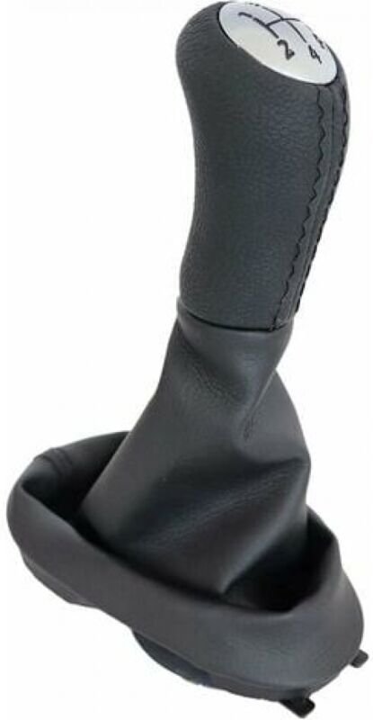 Ymyny - 5 Gang Schalthebel Auto Schaltknauf Staubschutzhülle Leder Kunststoff Schalthebelkopf Handball Zubehör