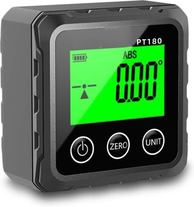 CCYKXA Digitaler Neigungsmesser mit Magnetfuß und LCD-Display für Bauwesen, Automobilindustrie und Holzbearbeitung, 6 x ...