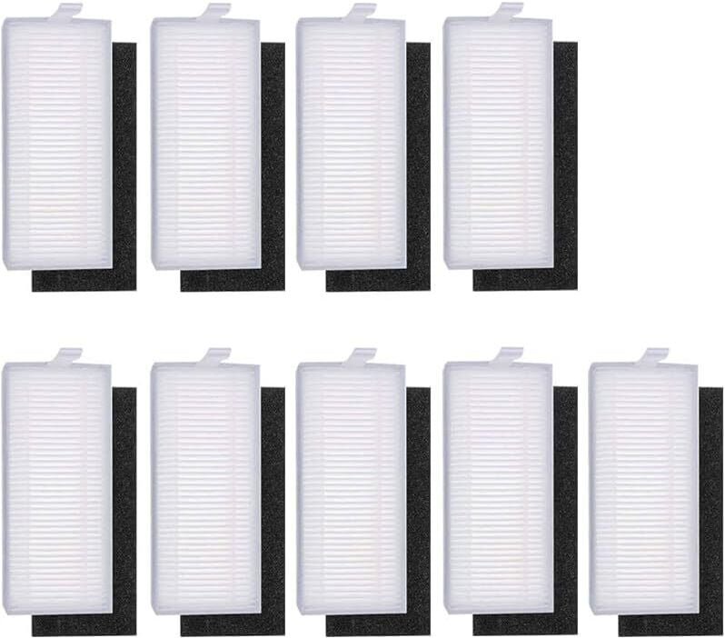 FOREHILL 9er-Pack Ersatzfilter, kompatibel mit Eufy RoboVac 11S, 15T, 30, 30C, 15C, 12, 25C, 35C Saugrobotern