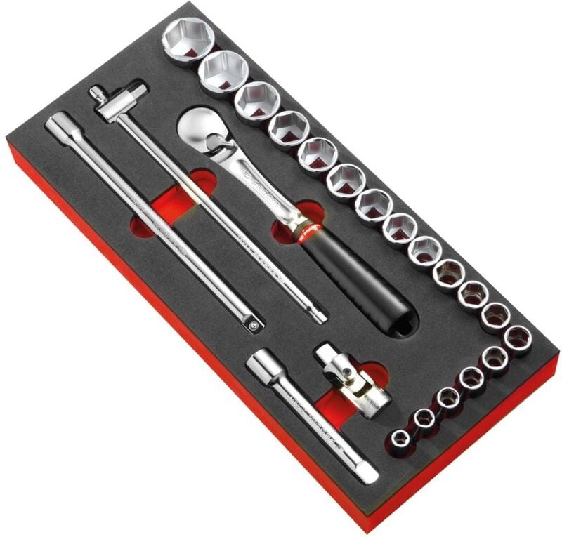 FACOM Modul - Steckschlüssel-Set 1/2 23-tlg., Art.Nr. MODM.SL1