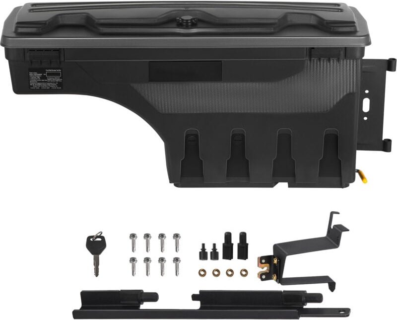 Aufbewahrungsbox für die Ladefläche – abschließbar, wasserdicht, 6,6 Gal/20 l. Passend für Chevrolet Silverado 1500 und ...