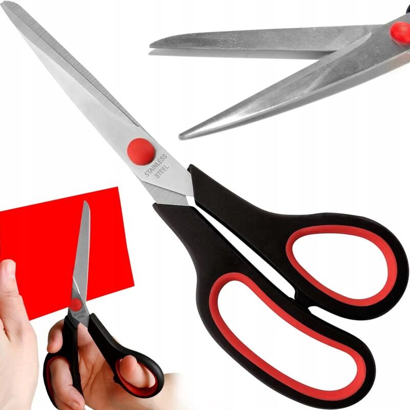 Große Schere Universalschere Langlebig Stark Scharf Büro Schneider