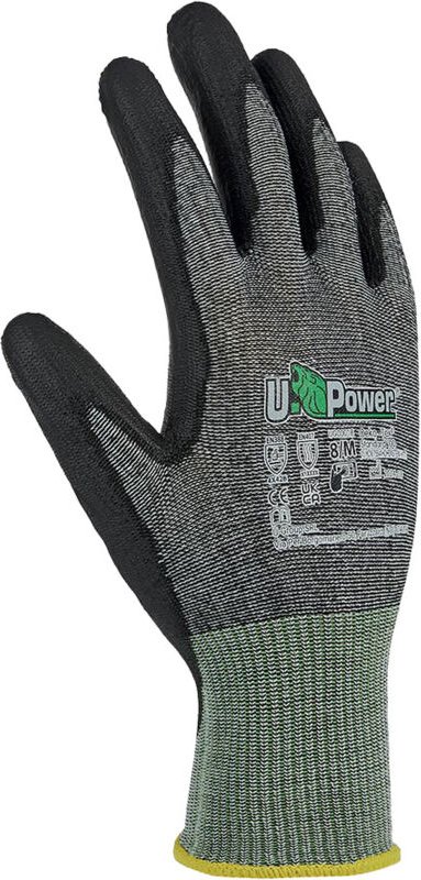 Samba Arbeitshandschuhe Sicherheit Nylon Touchscreen Grau 7/S - U-power