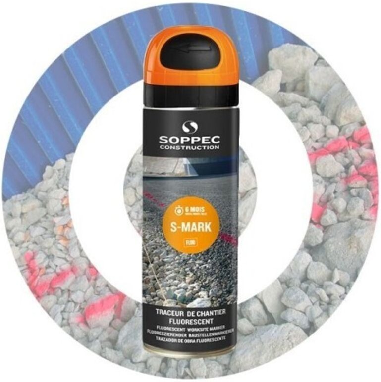 Soppec - Markierspray orange Inhalt 500 ml