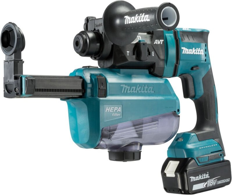 Thumbnail - Makita - Akku Kombihammer DHR182RTWJ 18V Akkupacks Ladegerät Makpac Gr. 4