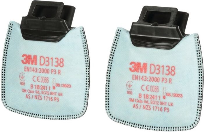 Rundpartikelfilter D3138 EN143:2000/A1:2006 P3R f.Ser.Secure Click 7100197270