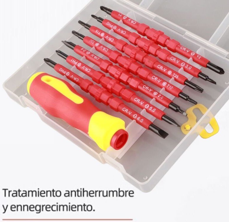 Schraubendreher, 8 doppelseitige Schraubendreher für Wartungsarbeiten (8 in 1)