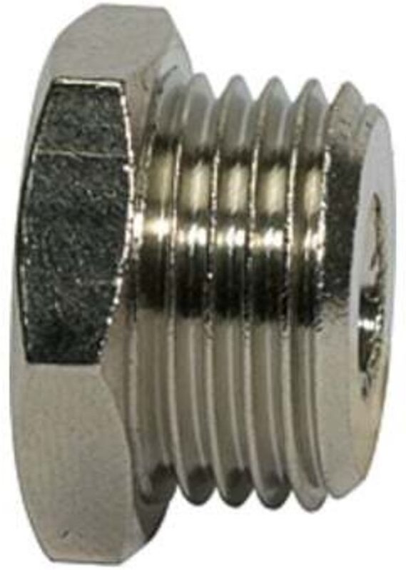 Riegler - Reduziernippel »value line«, g 3/8 a., g 1/4 i., sw 19, ms vern.