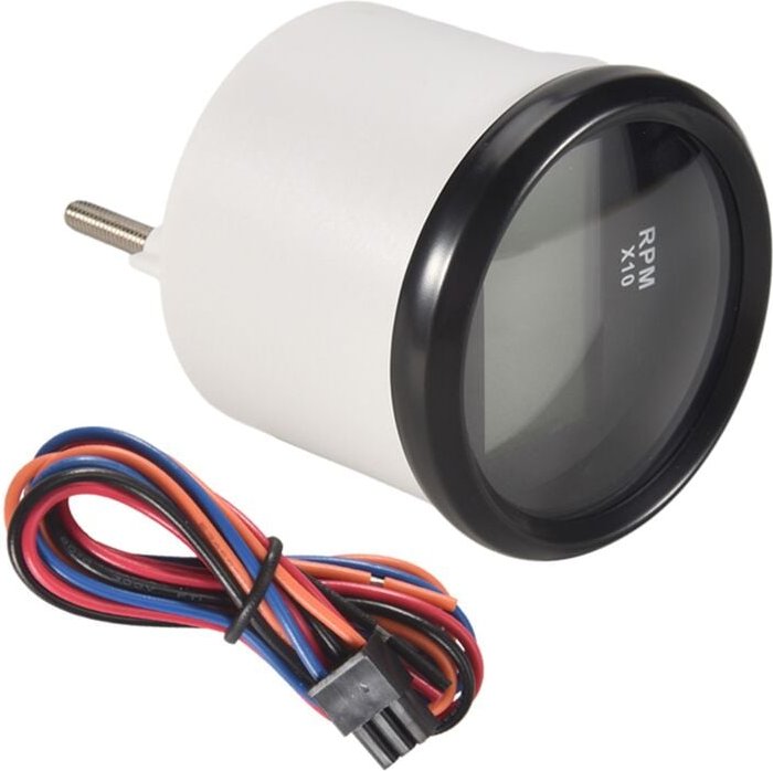 Boot LED Digitaler Tachometer Engine Hour Meter Marine Außenborder RV Drehzahlmesser