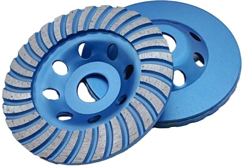 Diamantscheibe 125, Diamantrad zum Schleifen von Beton, 125 mm, Oberflächenbehandlung für Zement, Marmor, Granit, Stein,...