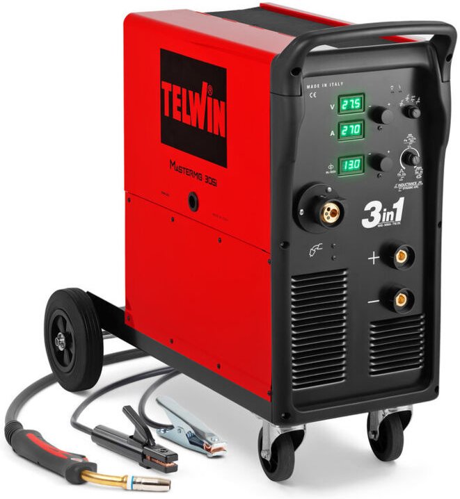 Inverter Multiprozess-Schweißgerät Mastermig 305i - 230V/400 v Telwin 816200