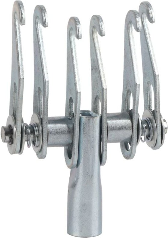 Zoternen - Einstellbare Metall Traktion Fliesenleger 6 Finger Haken Ziehen Klaue Klettern