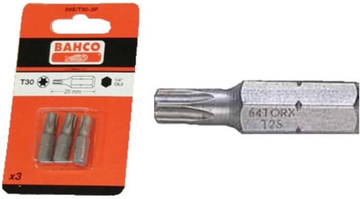 Torx-spitze T30 3P 1/459 S/T-30x2559S/T - Bahco