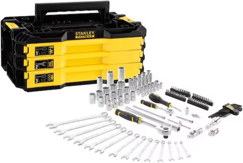 Schubladen-Set mit Werkzeugen 126-teilig STANLEY FATMAX FMMT98107-1