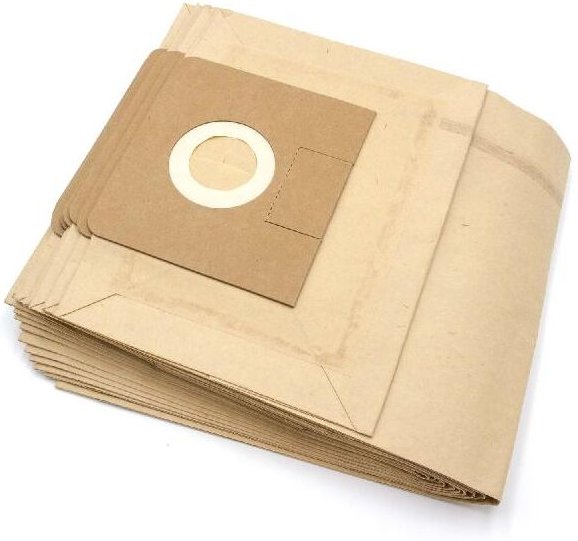 Thumbnail - 10x Staubsaugerbeutel kompatibel mit Flex 497.961 Staubsauger - Papier, braun - Vhbw