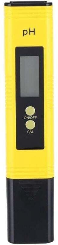 Digitales pH-Meter, pH-Messgerät, automatische Kalibrierung für Trinkwasserpools(Yellow)