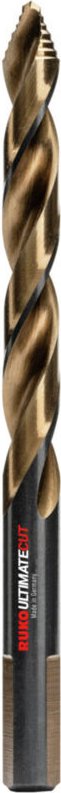 10x Spiralbohrer ultimatecut din 338 Typ n HSS-Co 5 gold Zylinderschaft ø 2,5 mm - 259025E - Ruko