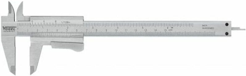 Thumbnail - Vogel - Messschieber, Monoblock, din 862, 150 mm (Schraubenarretierung) 201030.2