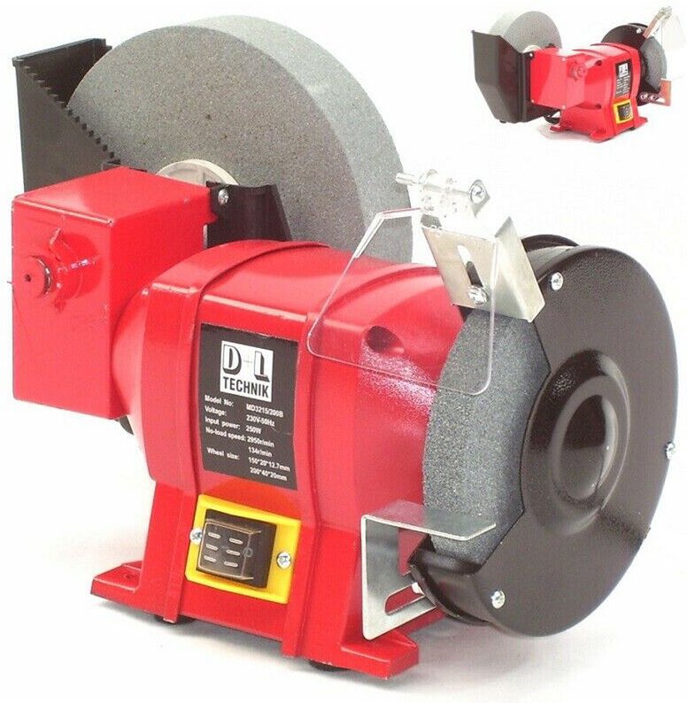 Apex - Nass-Trockenschleifer 200 Doppelschleifer Doppelschleifmaschine Schleifer 56081