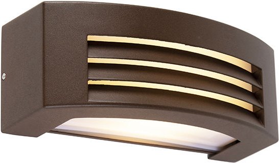 Moderne Wandleuchte rostbraun IP44 - Hurricane 1