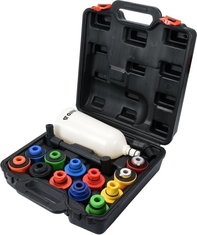 L Einfülltrichter Set Einfüllstutzen 15 Tlg Trichter Adapter Motoröl kfz Einfüllhilfe für Audi, vw, Seat, Mercedes, Ford