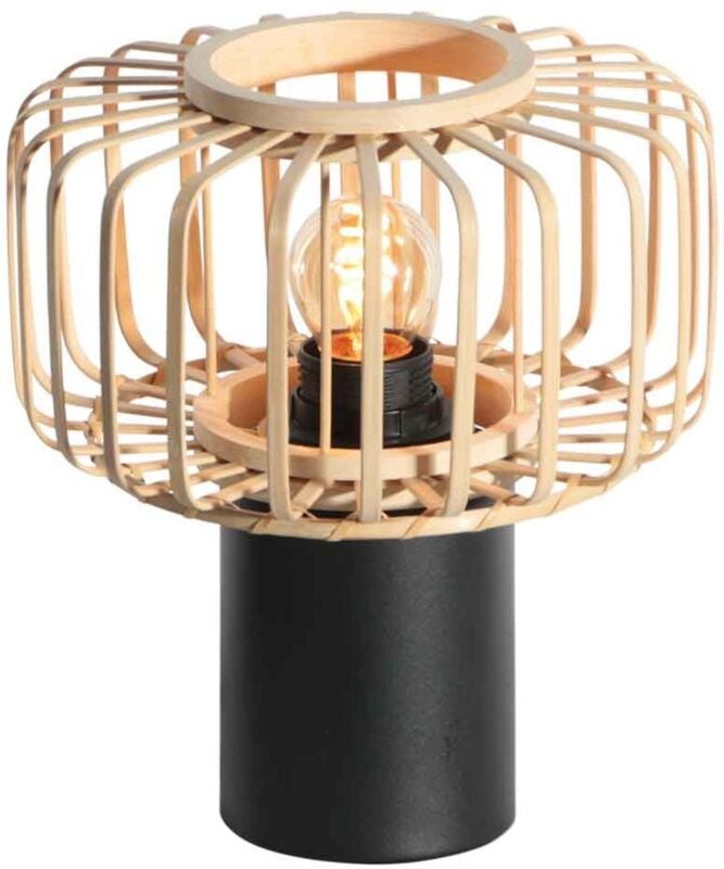Steinhauer - tischlampe - Bloeba - natürlich - bambus metall - ø