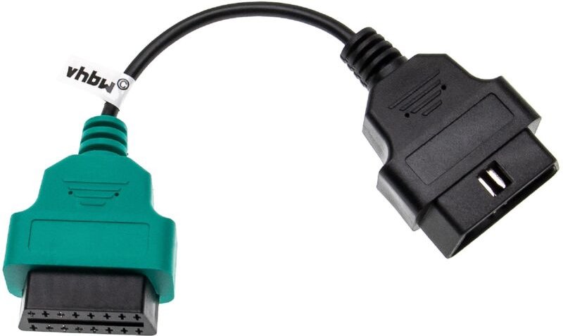 Vhbw - OBD2 Adapter A1 16Pin-OBD1 auf OBD2 kompatibel mit Lancia Lybra, Thesis, Ypsilon Auto, kfz