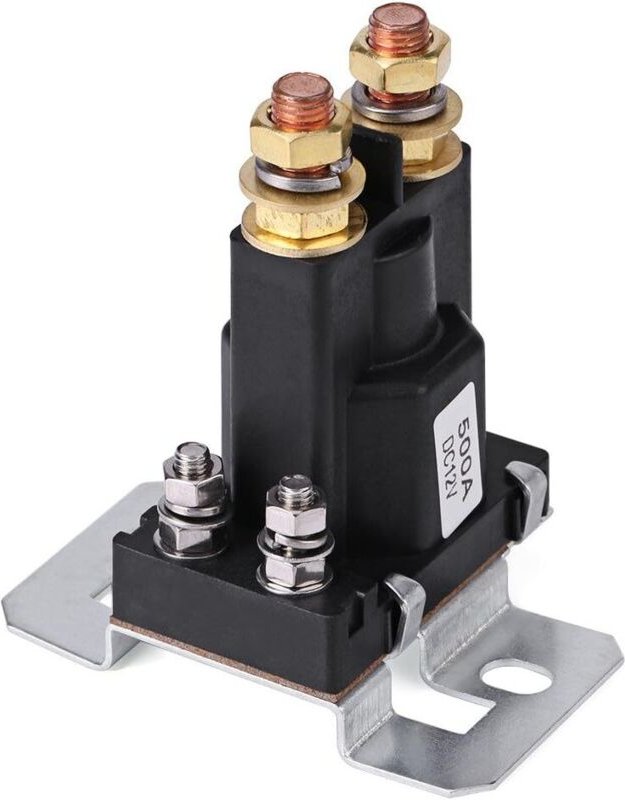 500 A DC 12 V Auto Auto Starter Relais DC Hochstrom SPST 4 Pin Solenoid Control Isolator Ein / Aus Schalter