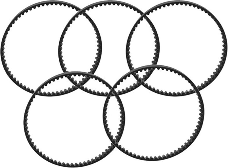 5 Stücke für Staubsauger NV680 NV681 NV682 NV683 Antriebsriemen