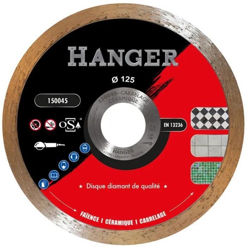 Hanger Diamant-Trennscheibe 125 mm für Fliesen