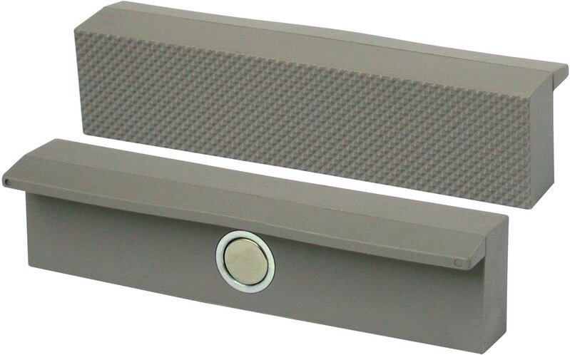 Schraubstockbacken Typ pr Polyurethan Riffel für Schraubstock 120 mm breit - Heuer