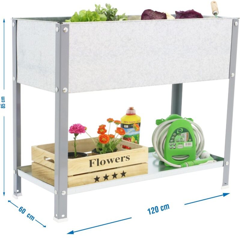 Simonrack Simongarden Urban Top Blumenkasten verzinkt 200L