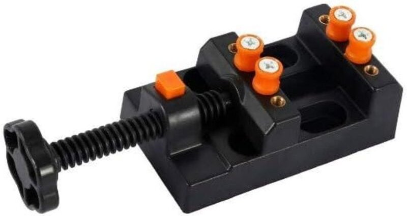 Csparkv - Mini-Universal-Bohrschraubstock für Schmuck, Walnuss, Nuklearuhrenreparatur, Heimwerken, Schnitzen, Schnitzen