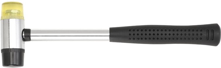 Gummihammer mit fiberglass ausbeulhammer schonhammer hammer Fervi 0243/30