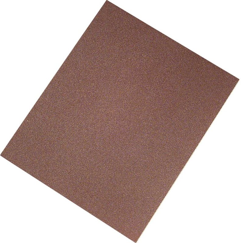 Sia Wasserfestes Schleifpapier 230x280mm K400 für Nass- & Trockenschliff, hohe Abtragsleistung, 50 Blatt, braun