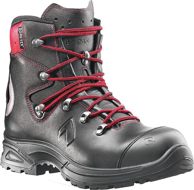 Haix - Sicherheitsstiefel airpower® XR3 Größe 11 (46) schwarz / rot - 604102-11
