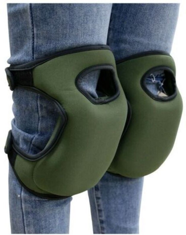 Ultra-bequeme Neopren-Garten-Knieschoner mit dickem Memory-Schaum für die Gartenarbeit, rutschfeste Knieschoner – INHHUB