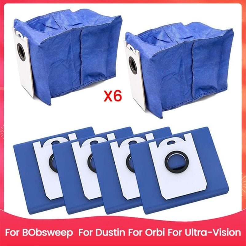 Staubbeutel mit großer Kapazität für BObsweep Dustin Orbi