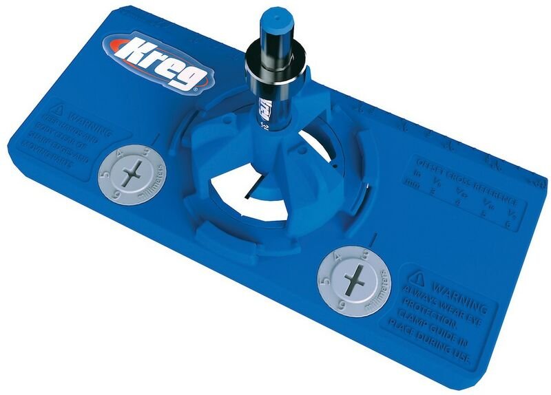 Concealed Hinge Jig Bohrschablone für Topfscharniere ø 35 mm ( khi-hinge ) für Möbelbau und Schranktüren - Kreg