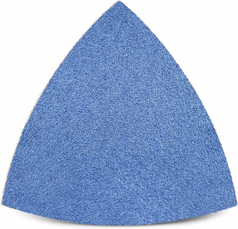 Blue Klett-Schleifblätter, 82 mm, f. Deltaschleifer, Zirkonkorund (25 Stk.) K36 - Menzer