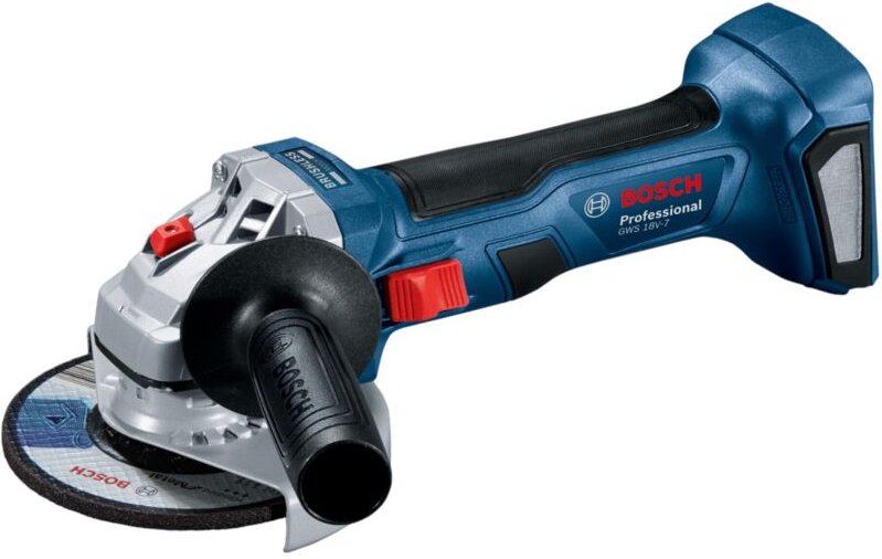 Bosch gws 18V-7 Professional Akku Winkelschleifer 18 v 115 mm Brushless Solo ( 06019H9003 ) - ohne Akku, ohne Ladegerät