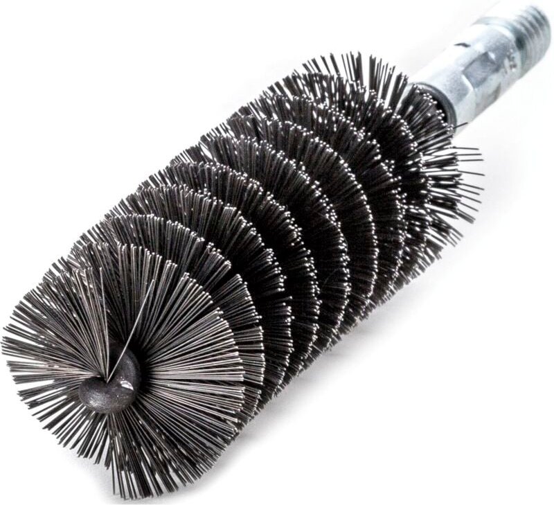 Lessmann - Siederohrbürste ø 57 x 160 mm Drahtbürste Aufnahme w 1/2' Stahldraht