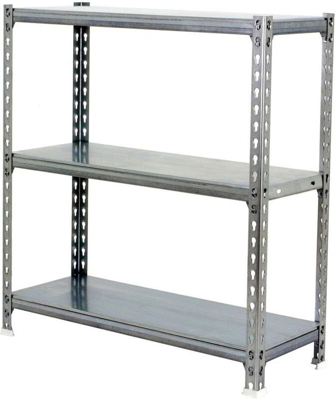 Simonrack Modulare Ablage aus verzinktem Metall 3 Ebenen