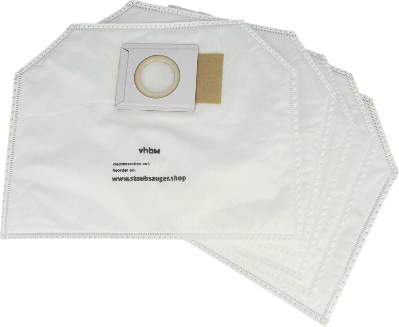 5x Staubsaugerbeutel kompatibel mit Makita DVC260ZX, DVC260ZX4, DVC260ZX5, DVC260ZX8, DVC261, DVC261ZX11, DVC261ZX15 Sta...