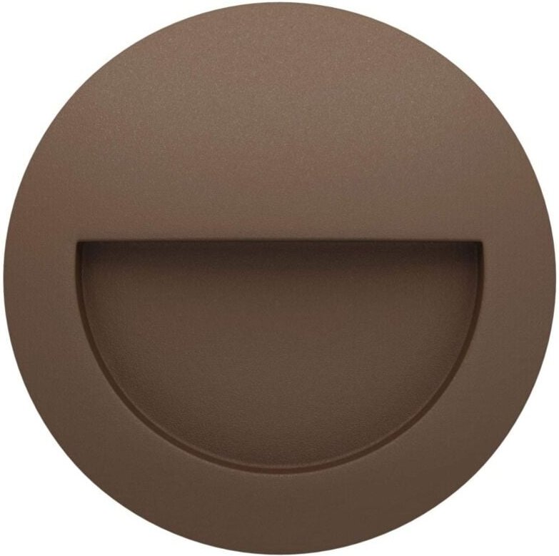 Beneito & Faure - Mis R Wall 3W LED-Einbauleuchte - Runde Wandleuchte IP65 Schalter 2700K/3200K/4000K - Corten