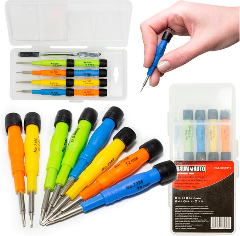 Präzisionsschraubendreher-Set, 9-teilig