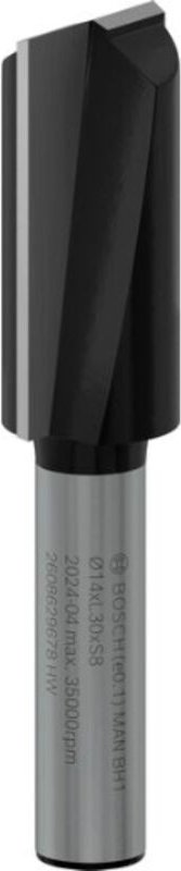 Bosch pro Nutfräser, zweischneidig, ø 14 × l 30, Schaft 8 mm