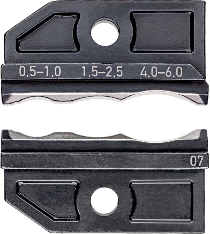 Knipex - 97 49 70 Crimpeinsatz Modularstecker (Westernstecker) RJ10, RJ11, RJ12, RJ45 Passend für